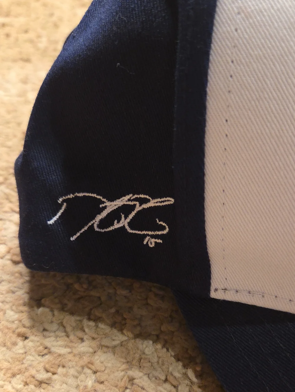 Dustin Peoroia Red Sox Hat Laser Show Rare